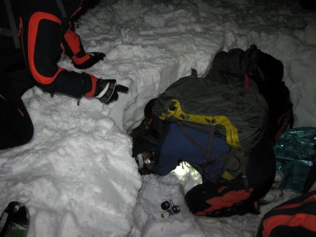 Durmitor - Žabljak - Reševalna akcija v snežnem plazu - vaja